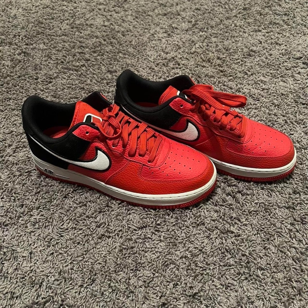 Men’s Nike Air Force One Low 07’ v81 Mystic Red
